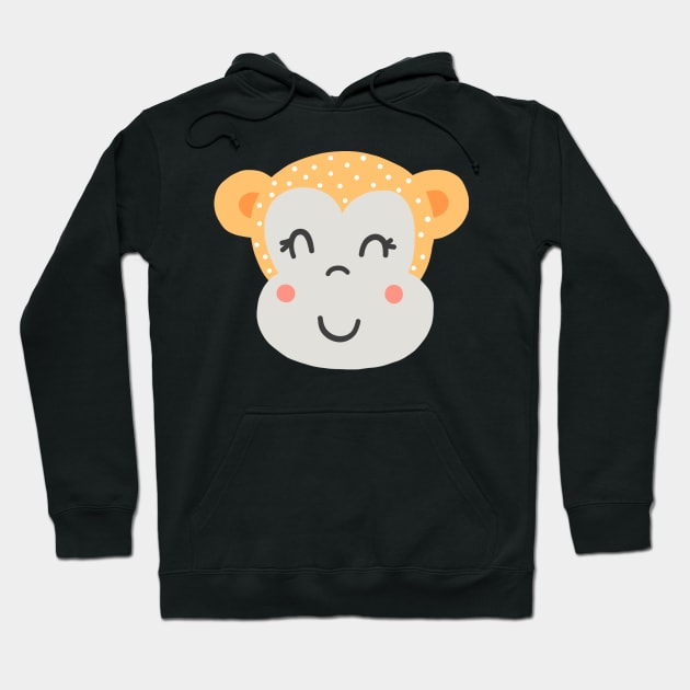 Baby Monkey Hoodie by greenoriginals